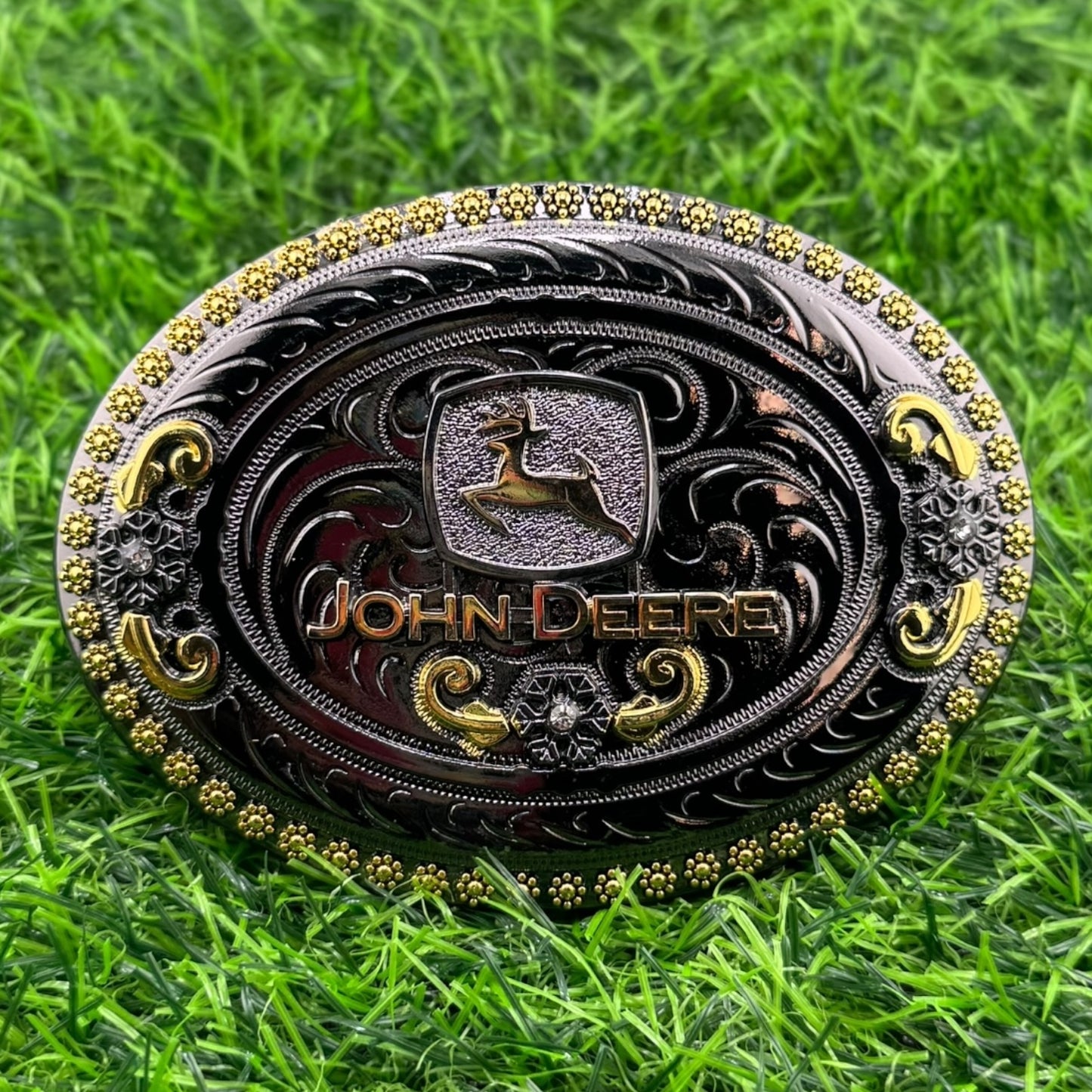 Oval Deere Buckle