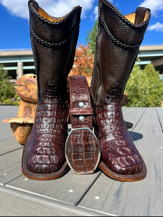Exotic Crocodile Boots
